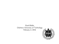 Lecture 5: Intrinsic Gmrfs Gaussian Markov Random ﬁelds