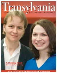 A Helping Hand the Value of Mentoring