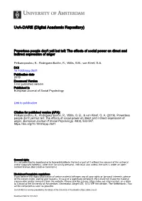 Ejsp.2521 Publication Date 2019 Document Version Final Published Version Published in European Journal of Social Psychology