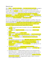 Mismatch Repair This Is Backup to Replicative Proofreading By