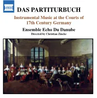 Das Partiturbuch