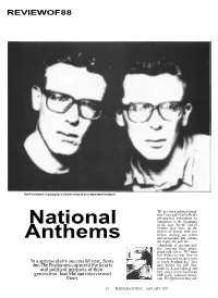 National Anthems