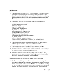 Summary 1 1. INTRODUCTION A. the City of Worcester Issues This RFQ