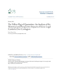 The Yellow Flag of Quarantine: an Analysis of the Historical And