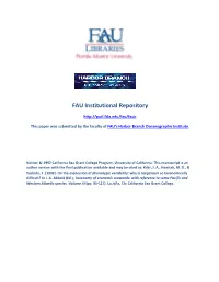 FAU Institutional Repository