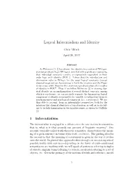 Logical Inferentialism and Identity