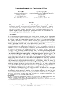Lyrics-Based Analysis and Classification of Music