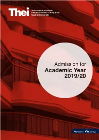 Self-Financing Degree Programmes 20 Application 22
