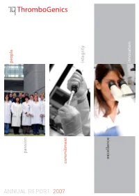 Annual Report 2007 Summary 2