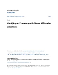 Identifying and Connecting with Diverse SFF Readers