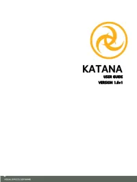 Katana 1.6V1 User Guide