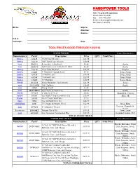 MSC Acme Tool Req Form 2012.Xlsx