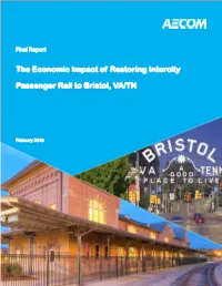 Passenger Rail to Bristol, VA/TN