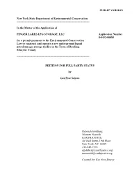 PUBLIC VERSION New York State Department of Environmental