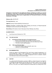 01701 Report of Handling Residential Development St