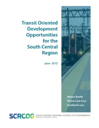 Regional Transit-Oriented Development Study