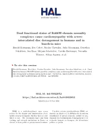 Dual Functional States of R406W-Desmin Assembly