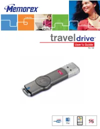 Traveldrive™ User’S Guide Rev