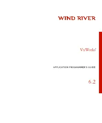 Vxworks Application Programmer's Guide