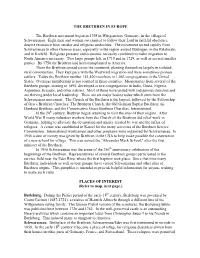 Guide to the Brethren in Europe