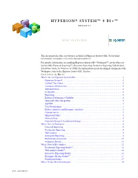 Hyperion® System™ 9 Bi+™ Release 9.2