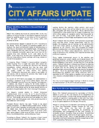 Mayor Identifies Priorities in Second