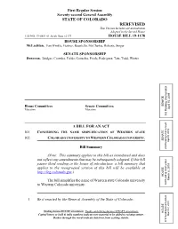 REREVISED This Version Includes All Amendments Adopted in the Second House LLS NO
