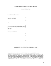 In the Circuit Court of the First Circuit