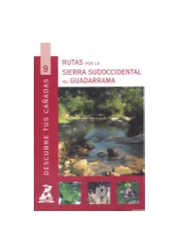 BVCM005609 Rutas Por La Sierra Sudoccidental Del Guadarrama