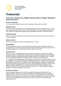 Transcript Series Two Episode