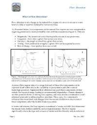 What Is Flow Alteration?