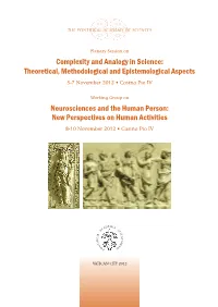 Complexity and Analogy in Science: Theoretical, Methodological and Epistemological Aspects