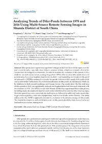 Analyzing Trends of Dike-Ponds Between 1978 and 2016 Using Multi-Source Remote Sensing Images in Shunde District of South China