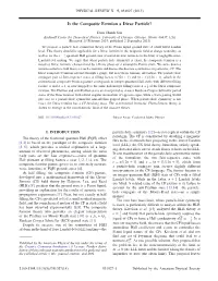 Is the Composite Fermion a Dirac Particle?