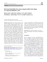 Reef-Associated Fishes Have More Maneuverable Body Shapes at a Macroevolutionary Scale