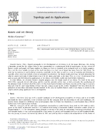 Kunen and Set Theory