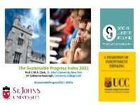 The Sustainable Progress Index 2021 Prof