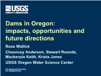 Insights on the Hydrologic Impacts of Large Dams in Oregon.Pdf