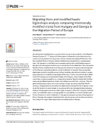 Migrating Huns and Modified Heads: Eigenshape Analysis Comparing Intentionally Modified Crania from Hungary and Georgia in the Migration Period of Europe