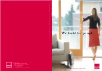 We Build for People Build We