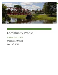 Community PROFILE- STATISTICS & FACTS
