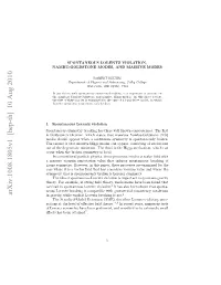 Spontaneous Lorentz Violation, Nambu-Goldstone Modes, And