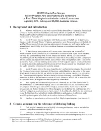 1 Background and Introduction 2 General Comment On