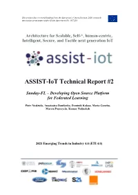 ASSIST-Iot Technical Report #2