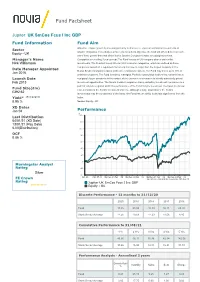 Fund Factsheet
