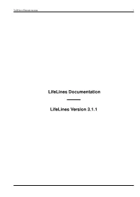 Lifelines Documentation I