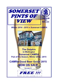 Pints of View Winter 2014-15.Pub