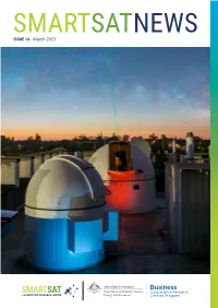Smartsat CRC Newsletter – Issue 14 – March 2021
