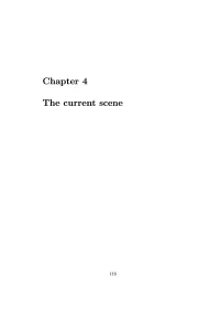 Chapter 4 the Current Scene
