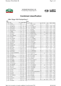Combined Classification